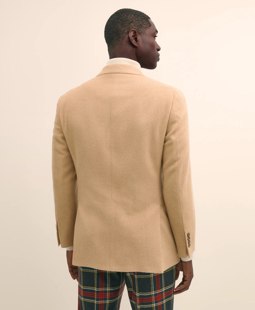 Classic Fit Camel Hair Double-Breasted 1818 Sport Coat, image 5