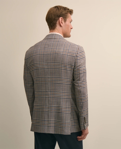 Classic Fit Linen-Silk-Cotton Check 1818 Sport Coat, image 4