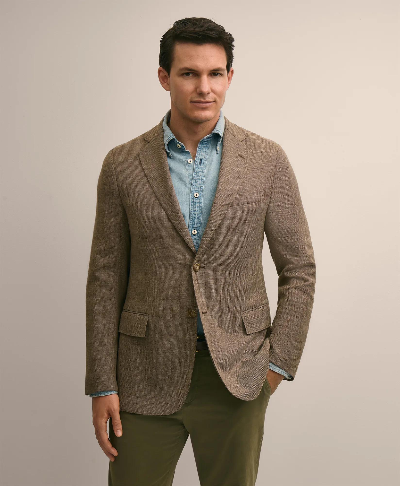 Classic Fit Wool Hopsack Sport Coat secondary