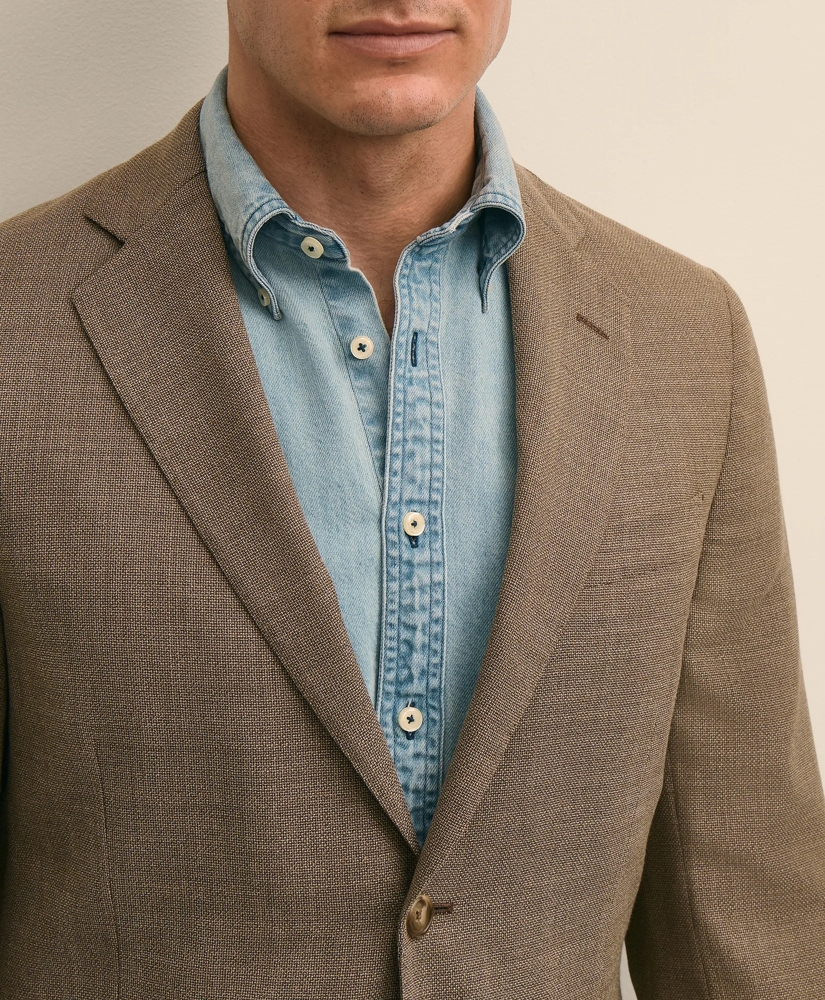 Classic Fit Wool Hopsack Sport Coat, image 3