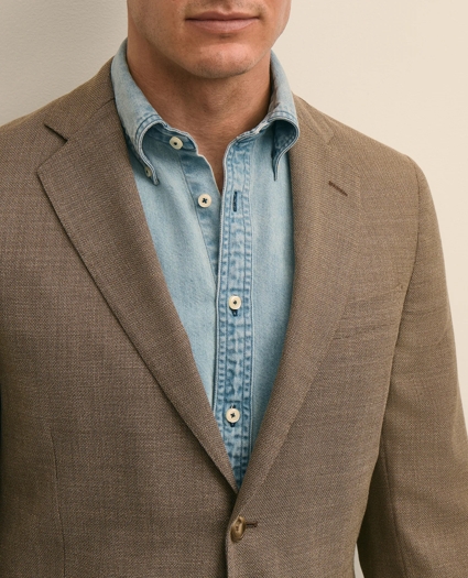 Classic Fit Wool Hopsack Sport Coat, image 3