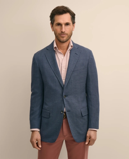 Traditional Fit Wool Hopsack Sport Coat, image 1