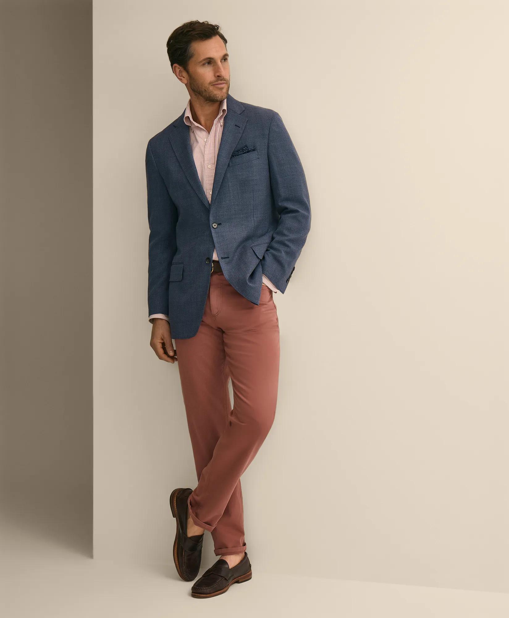 Traditional Fit Wool Hopsack Sport Coat secondary