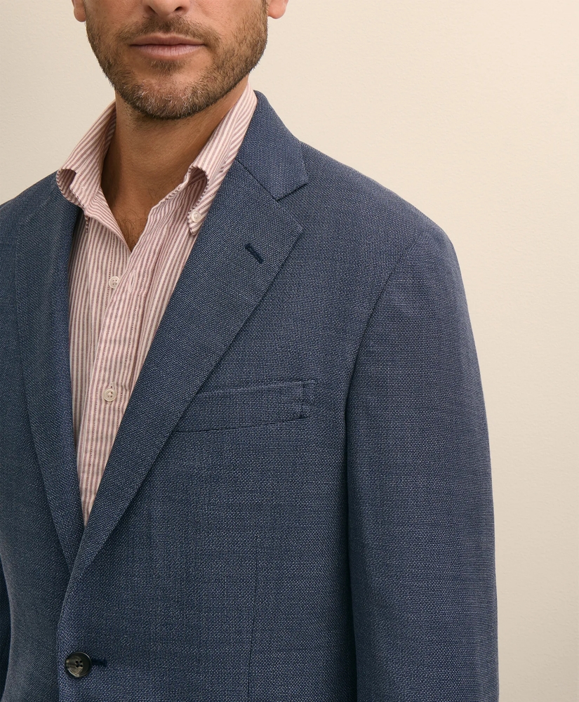 Traditional Fit Wool Hopsack Sport Coat, image 3