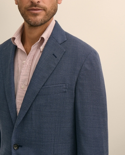 Traditional Fit Wool Hopsack Sport Coat, image 3