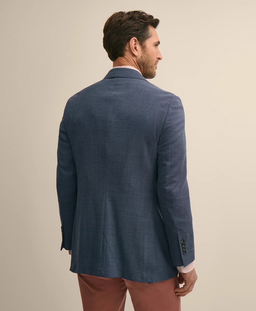 Traditional Fit Wool Hopsack Sport Coat, image 4