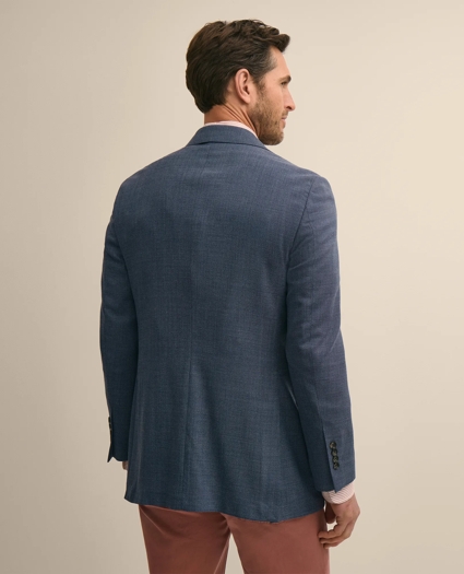 Traditional Fit Wool Hopsack Sport Coat, image 4