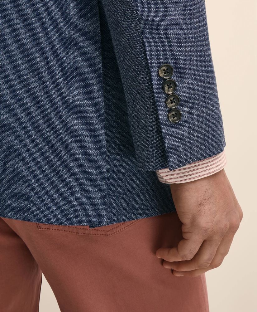 Traditional Fit Wool Hopsack Sport Coat, image 5