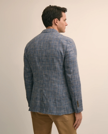 Classic Fit Cotton-Linen-Wool Hopsack Sport Coat, image 4