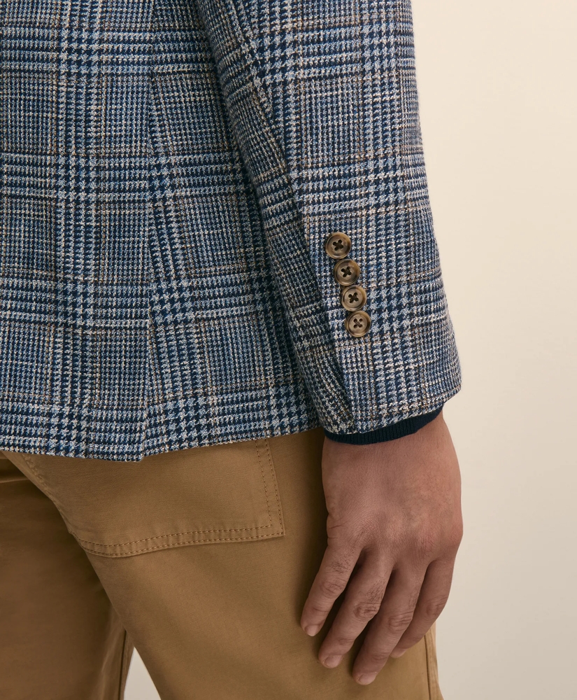 Classic Fit Cotton-Linen-Wool Hopsack Sport Coat, image 5