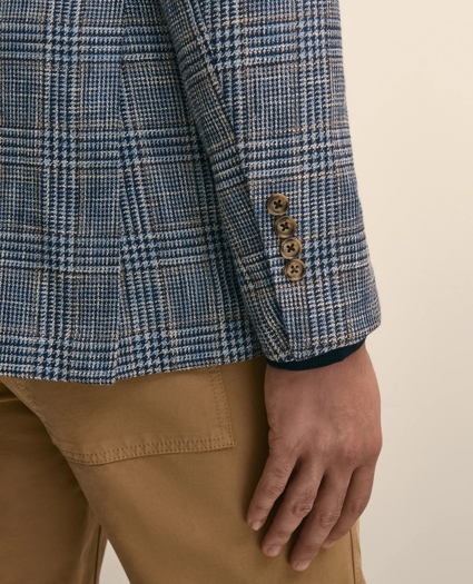 Classic Fit Cotton-Linen-Wool Hopsack Sport Coat, image 5