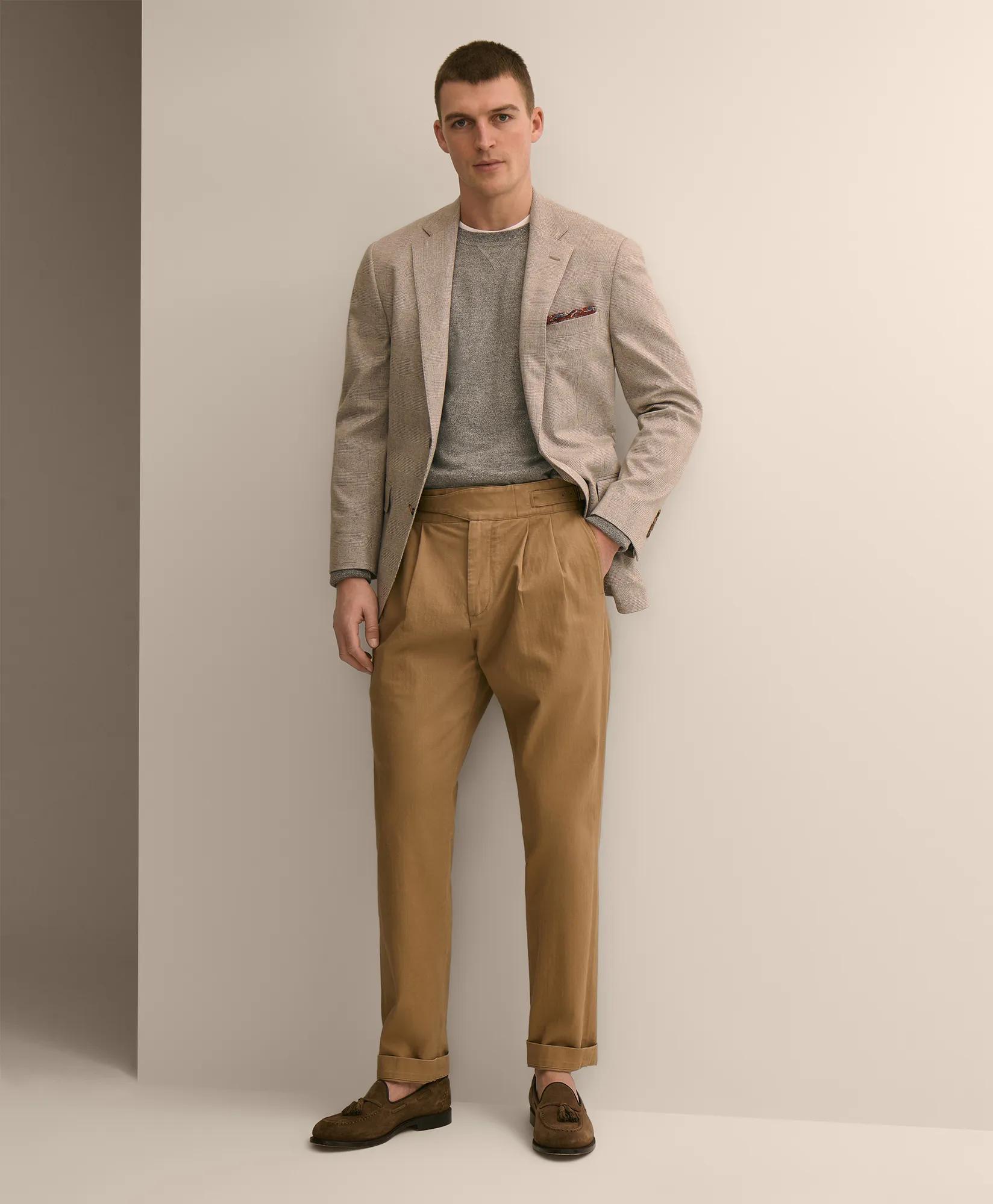 Classic Fit Cotton Jacquard Knit Sport Coat secondary