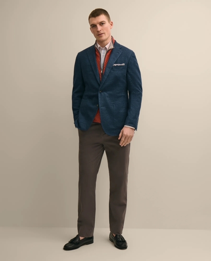 Classic Fit Linen-Cotton Knit Sport Coat, image 2