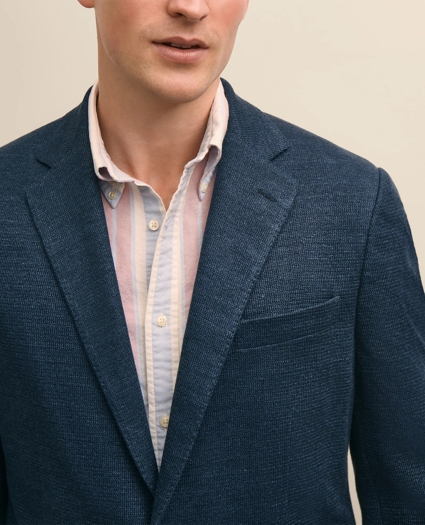 Classic Fit Linen-Cotton Knit Sport Coat, image 3