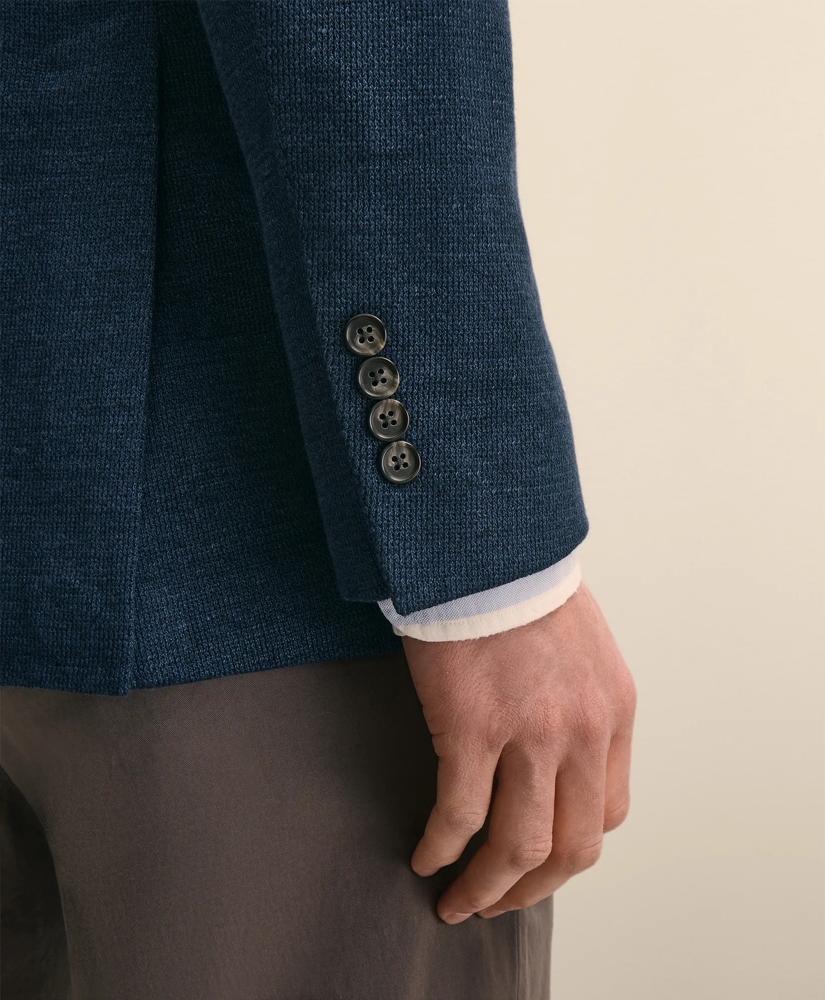 Classic Fit Linen-Cotton Knit Sport Coat, image 5