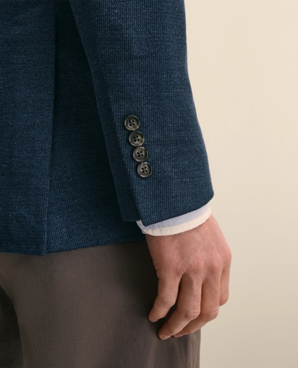 Classic Fit Linen-Cotton Knit Sport Coat, image 5