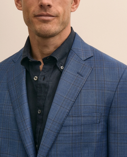Classic Fit Wool Check Sport Coat, image 2