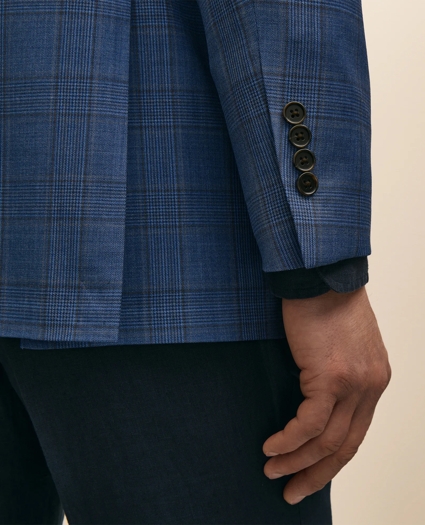Classic Fit Wool Check Sport Coat, image 4