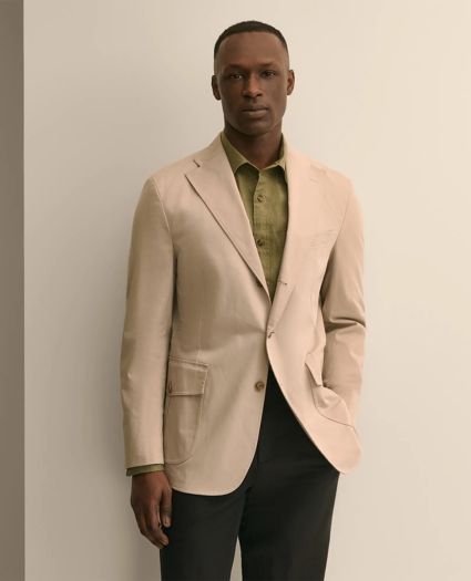 Classic Fit Cotton Safari Sport Coat, image 1