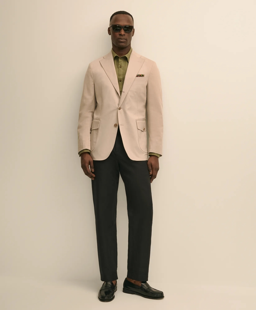 Classic Fit Cotton Safari Sport Coat, image 2