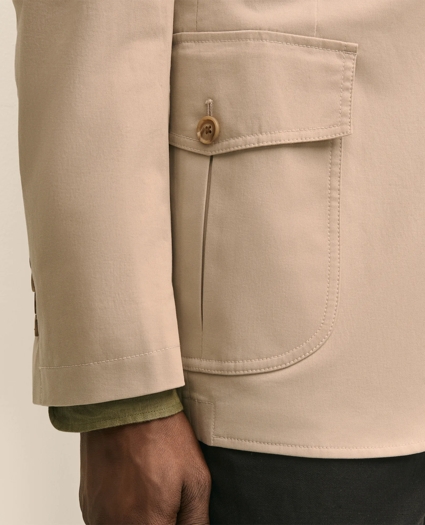 Classic Fit Cotton Safari Sport Coat, image 5