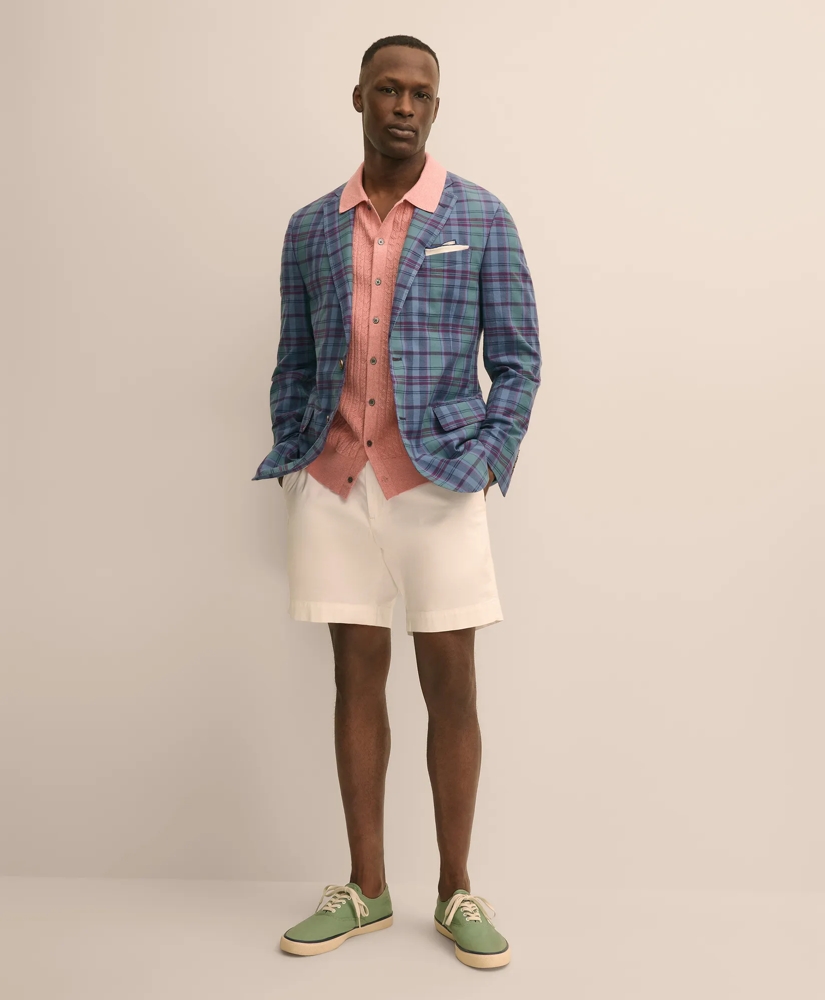 Classic Fit Cotton Madras Sport Coat, image 2