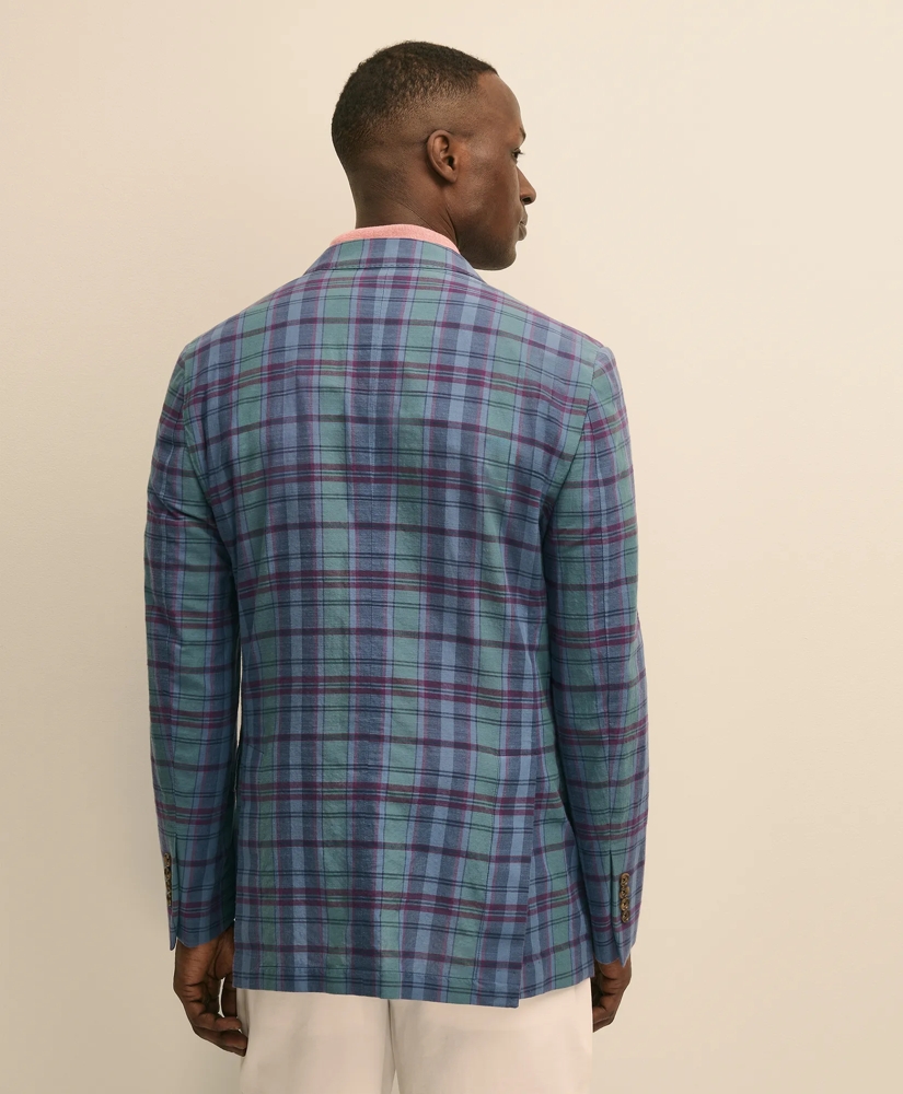 Classic Fit Cotton Madras Sport Coat, image 4