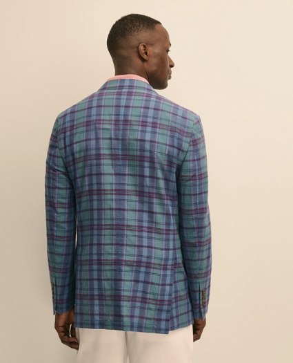 Classic Fit Cotton Madras Sport Coat, image 4