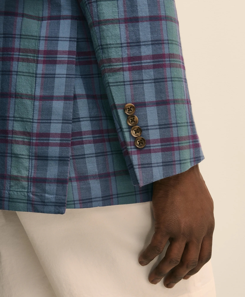 Classic Fit Cotton Madras Sport Coat, image 5