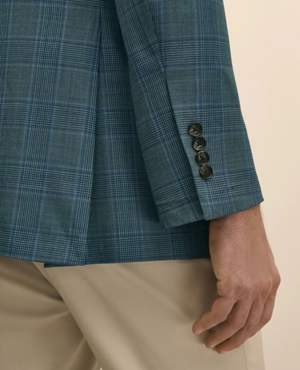Traditional Fit Wool Check Sport Coat, image 5