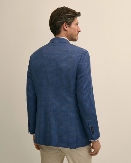 Traditional Fit Wool Check Sport Coat, image 4