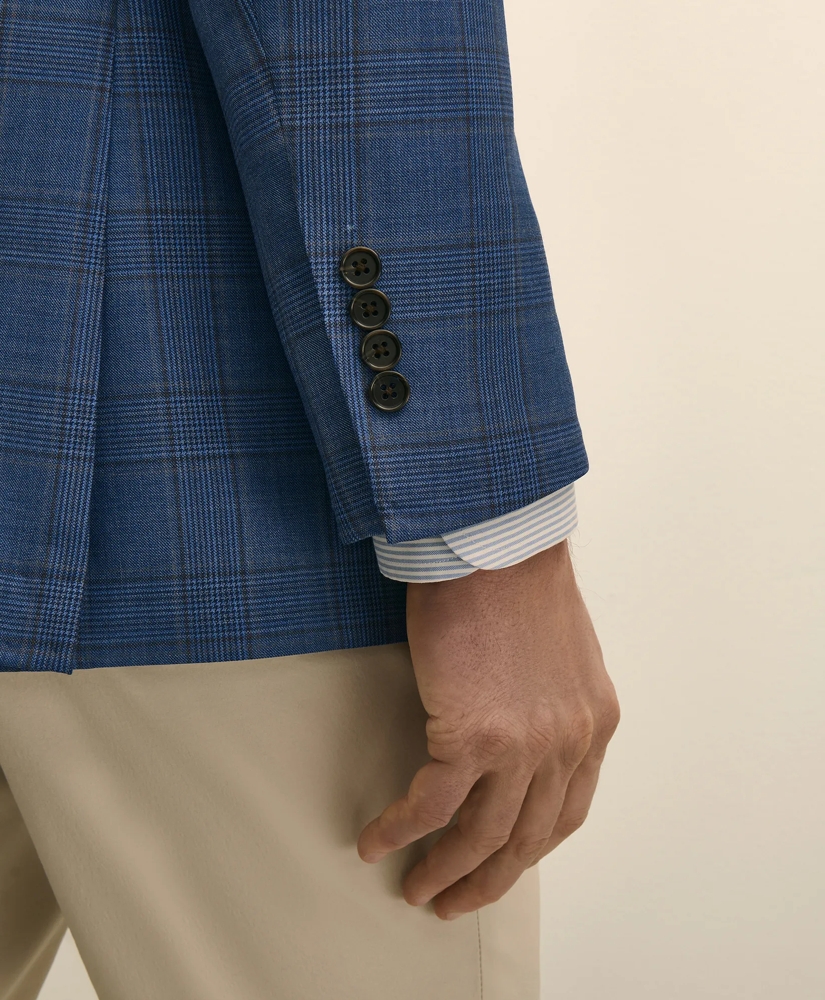 Traditional Fit Wool Check Sport Coat, image 5