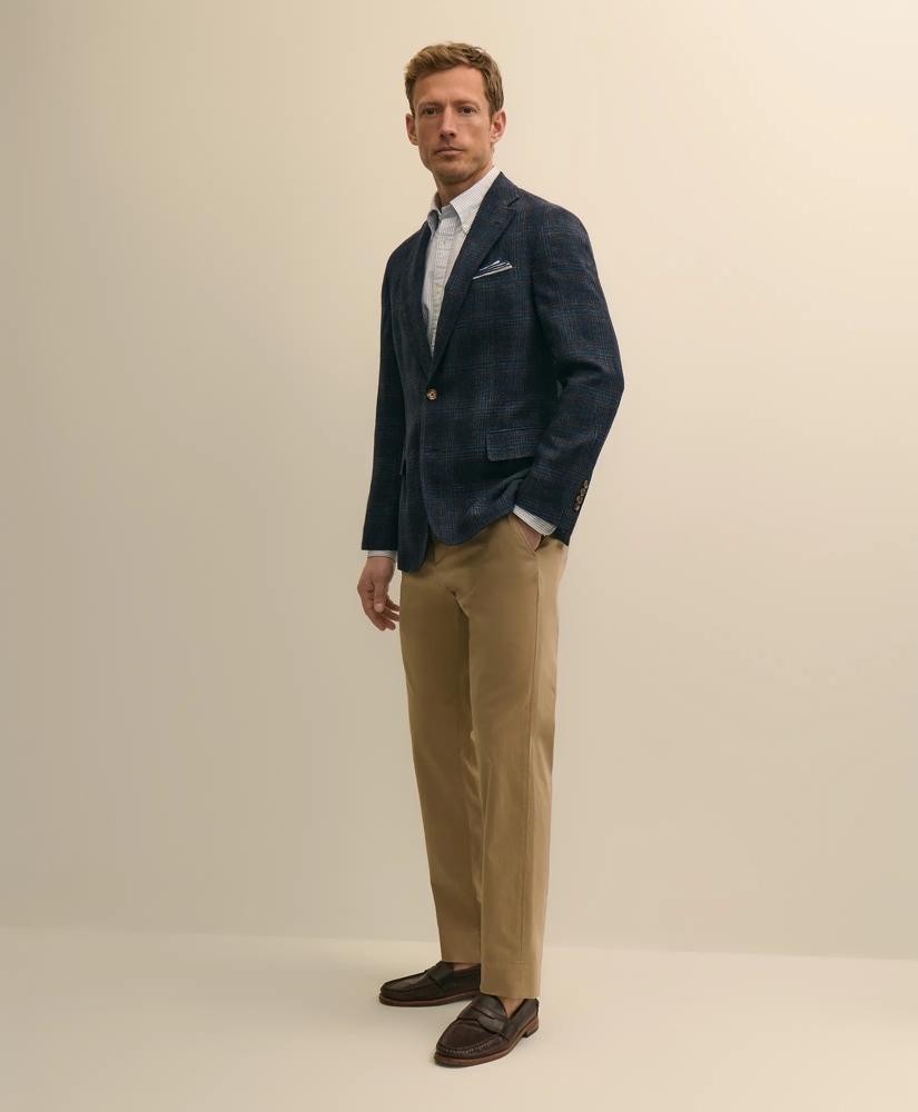 The Cloud Jacket in Wool-Linen Check, image 2