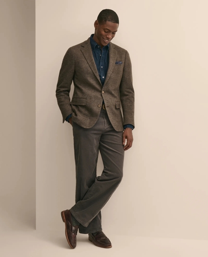 Classic Fit Wool Jacquard Knit Sport Coat, image 2
