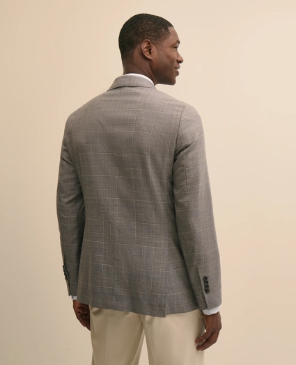 Classic Fit Wool Overcheck Glen-Plaid Sport Coat, image 4