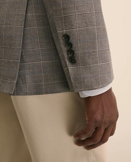Classic Fit Wool Overcheck Glen-Plaid Sport Coat, image 5