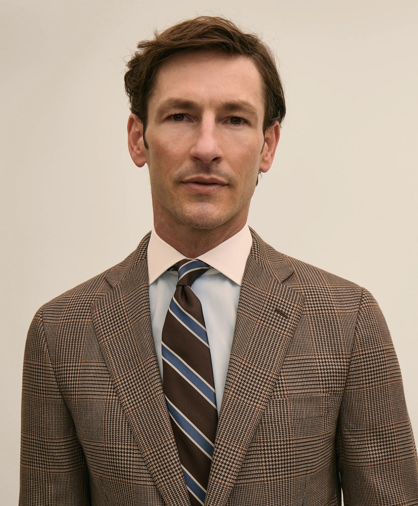 Classic Fit Wool Glen-Plaid Sport Coat, image 3