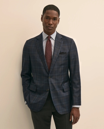 Classic Fit Wool Check Sport Coat, image 1