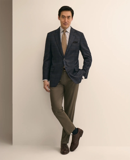 Traditional Fit Wool Check Sport Coat, image 2