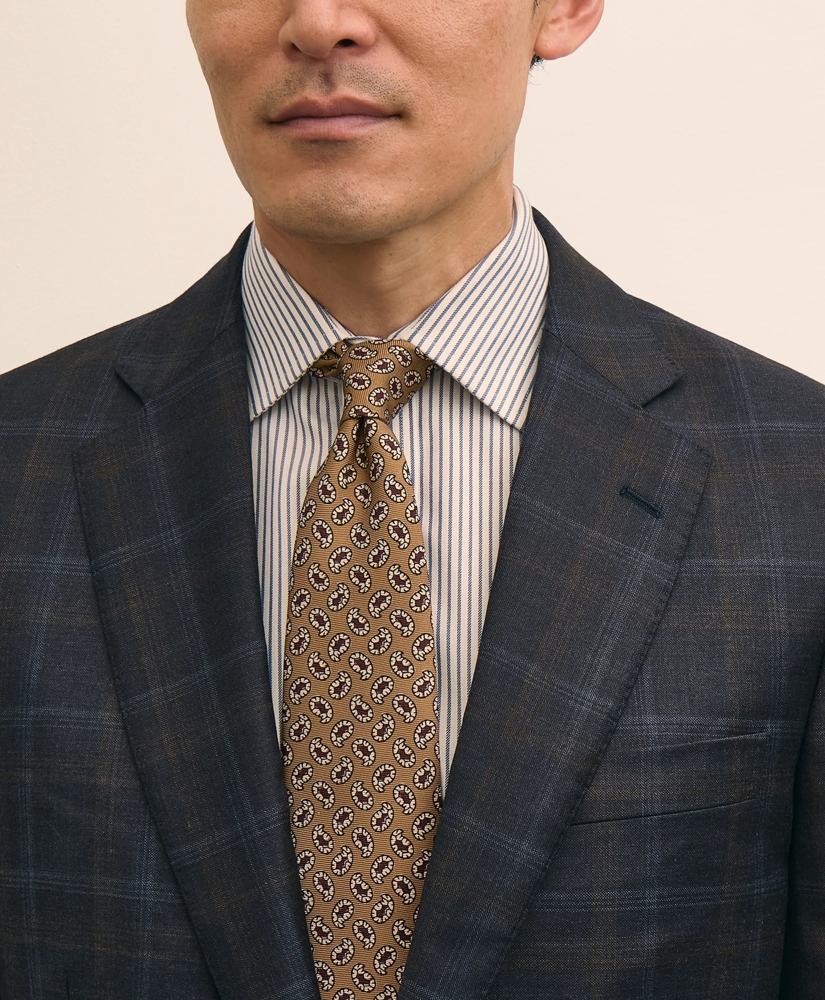 Traditional Fit Wool Check Sport Coat, image 3