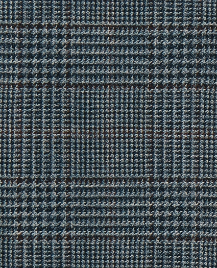 Traditional Fit Wool-Cotton Blend Hopsack Houndstooth Sport Coat, image 6