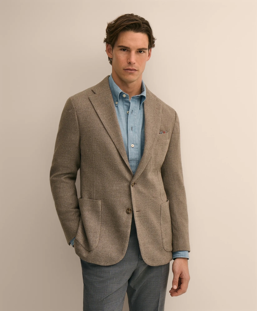 The Cloud Jacket in Wool-Cotton-Silk-Cashmere, image 1
