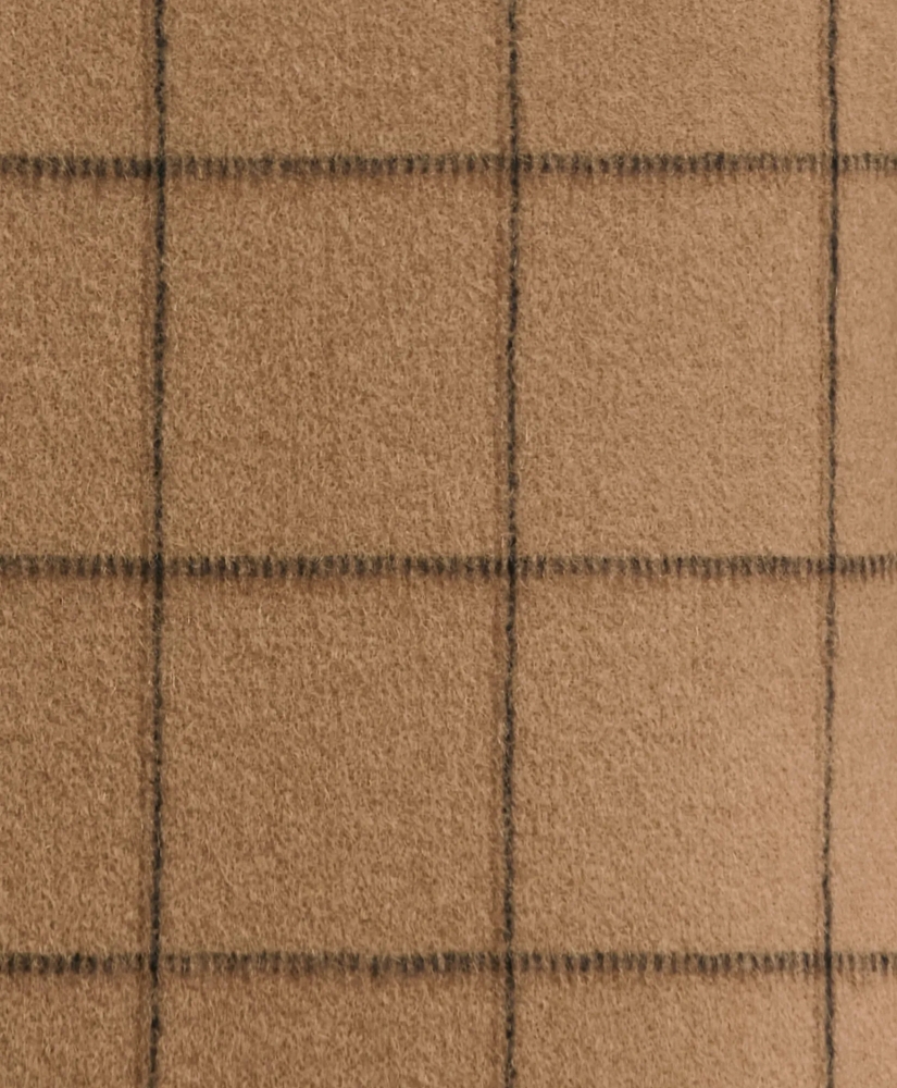 Classic Fit Camel Hair Windowpane 1818 Sport Coat, image 6