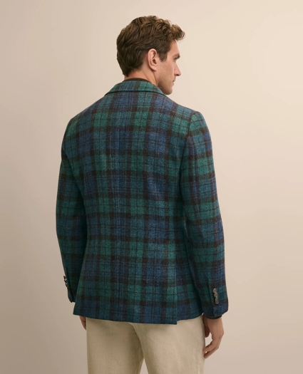 Classic Fit Wool Tweed Tartan No. 1 Sack Blazer, image 4