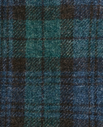 Classic Fit Wool Tweed Tartan No. 1 Sack Blazer, image 6
