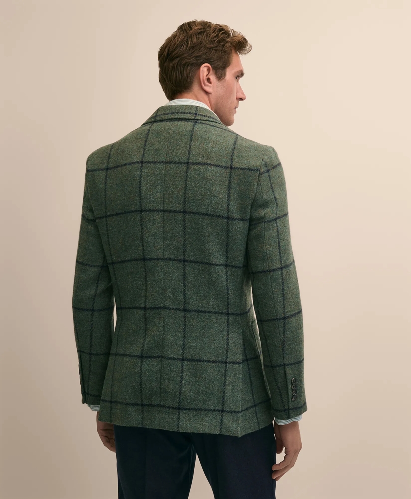Classic Fit Wool Tweed Windowpane Sport Coat, image 4