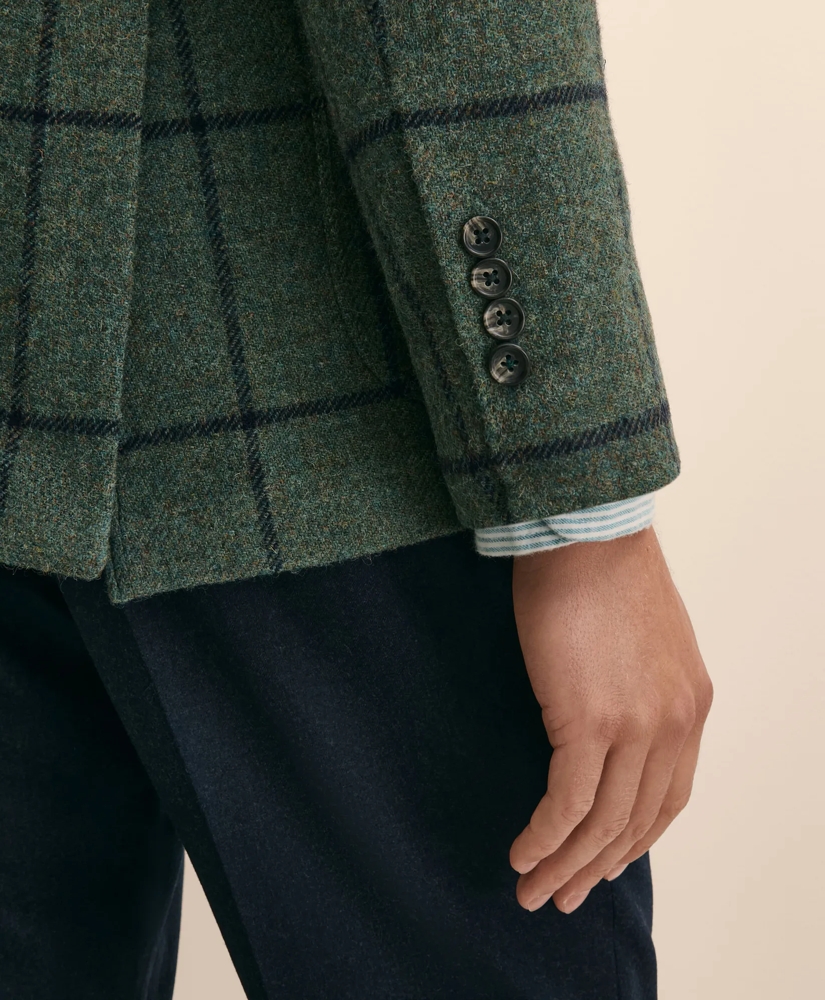 Classic Fit Wool Tweed Windowpane Sport Coat, image 5