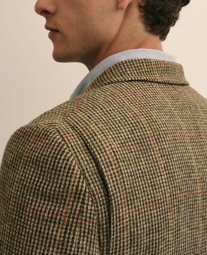 Classic Fit Wool Tweed Windowpane Sport Coat, image 6