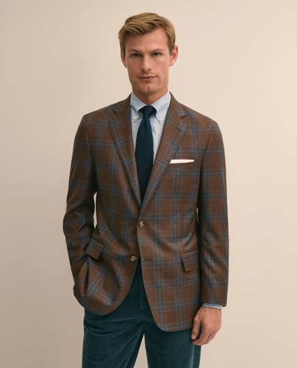 Classic Fit Wool Check Sport Coat, image 1