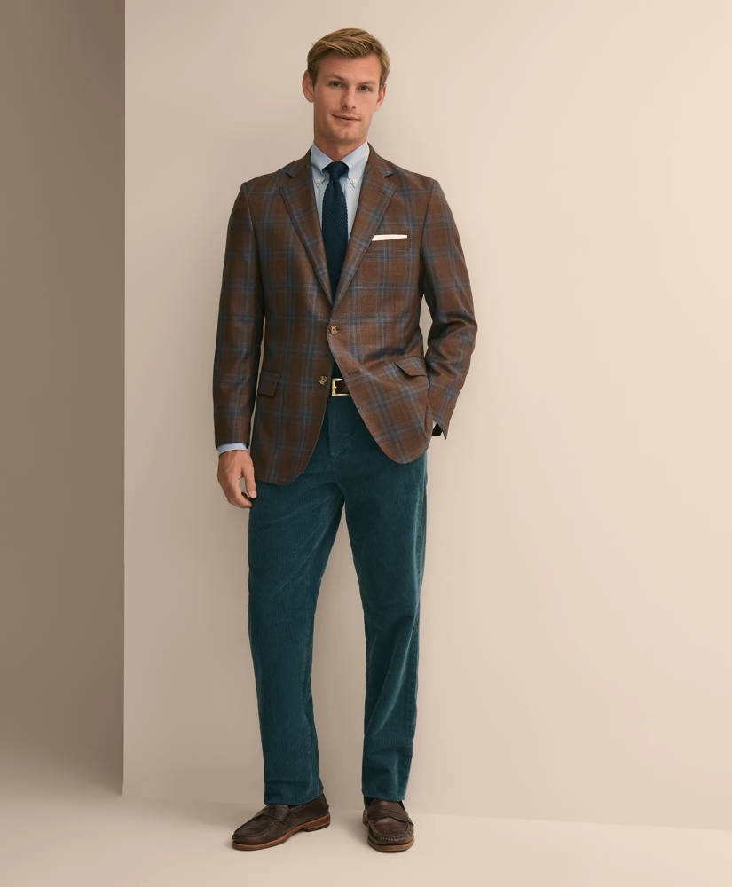 Classic Fit Wool Check Sport Coat, image 2